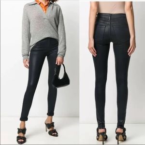 Citizens of Humanity Coated High Waisted Jeans